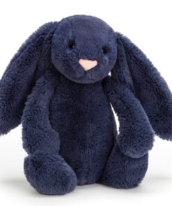 Jellycat Medium Bashful Navy Bunny
